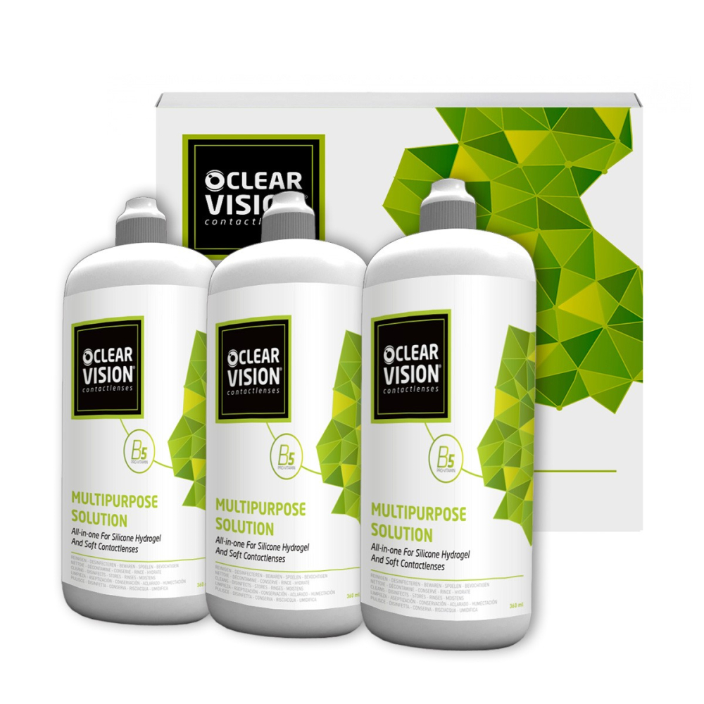 ClearVision Multi-Purpose Solution Advantage Pack (3x350ml)