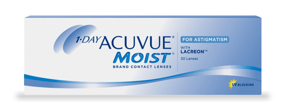 1-Day Acuvue Moist for Astigmatism (30 linsen)