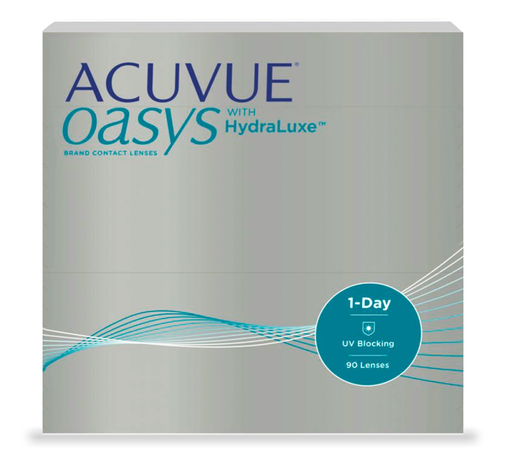 Acuvue Oasys 1-Day with HydraLuxe (90 lenses)