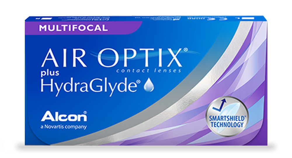 Air Optix Plus HydraGlyde Multifocal (3 lenses)