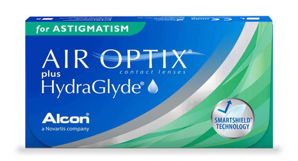 Air Optix Plus HydraGlyde for Astigmatism (6 linsen)